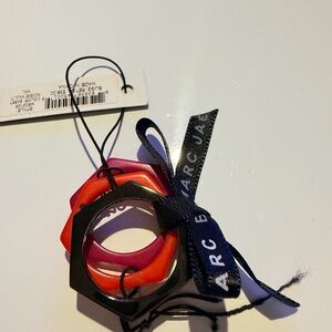 Marc By Marc Jacobs Multicolor Stackable Rings